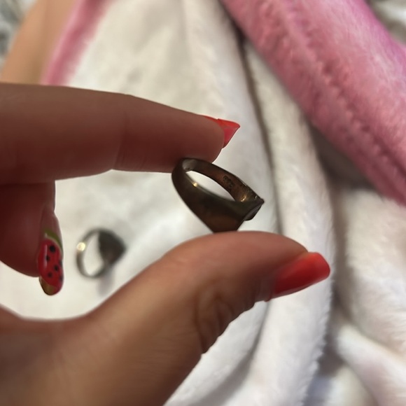 Vintage 925 Star and moon ring set bundle - Picture 4 of 4